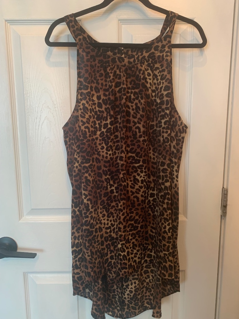 Torrid Leopard Sleeveless Blouse Size 2X